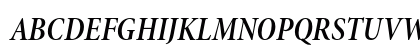 Minion Pro Semibold Cond Italic Subhead Preview