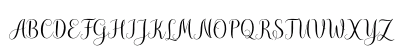 Mistletoe Demo Regular Uppercase Preview