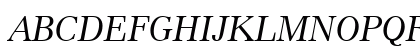 Modern880 BT Italic Preview