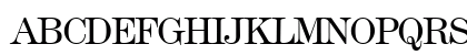 Modern438Light Regular Uppercase Preview