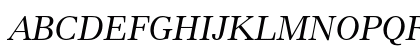 Modern 880 Italic Uppercase Preview