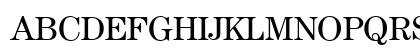 ModernCentury Regular Uppercase Preview