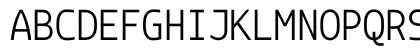 Monoid Nerd Font Retina Uppercase Preview