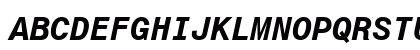 Monospac821 BT Bold Italic Preview