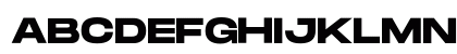 Monument Extended Bold Uppercase Preview