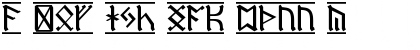 Dwarf Runes-1 Regular Font
