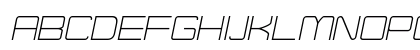 Move-X Light Italic Uppercase Preview