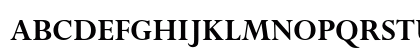 Perpetua Bold Uppercase Preview