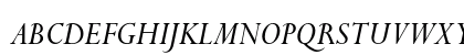 Perpetua Italic Uppercase Preview