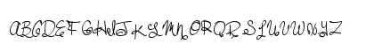 MTF Dreamie Regular Uppercase Preview
