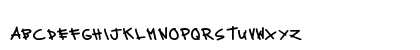 MTF Messy Regular Uppercase Preview