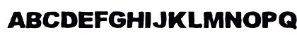 Muddled Regular Uppercase Preview