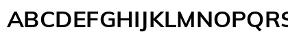 Mulish Bold Preview