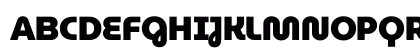 MuseoModerno Black Regular Uppercase Preview