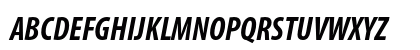 Myriad Pro Cond Bold Italic Preview