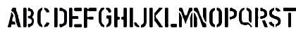N&amp;D font Regular Preview