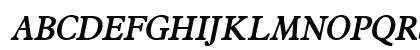 Nadine-Condensed Bold Italic Uppercase Preview