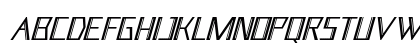 Nadoor Italic Uppercase Preview