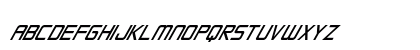 Neon Nanoborg Italic Uppercase Preview