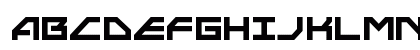 Neo-Navy Bold Uppercase Preview