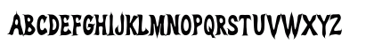 Nervus Condensed Regular Uppercase Preview