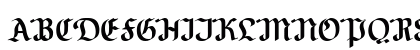 NeuAltisch Bold Uppercase Preview