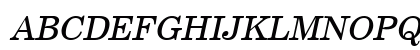New Boston Italic Preview