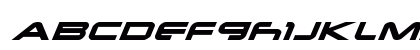 New Mars Expanded Italic Expanded Italic Uppercase Preview