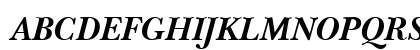 NewBaskerville BoldItalic Uppercase Preview