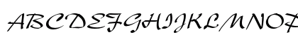 New Berolina MT Std Regular Uppercase Preview