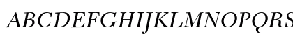 New Caledonia Italic Old Style Figures Preview