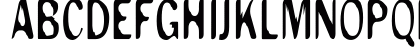 MonkeyCaughtStealing Regular Uppercase Preview
