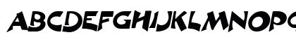 Newel Oblique Uppercase Preview
