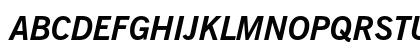 News Gothic Bold Italic Preview