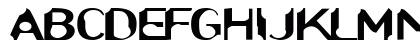 NibblesExtended Regular Uppercase Preview