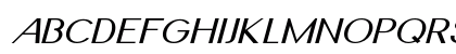 Nickel Expanded Italic Preview
