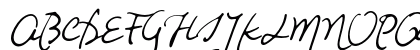 Night Wind Sent Sample Regular Uppercase Preview