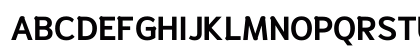 Niramit Bold Uppercase Preview