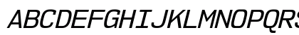 NK57 Monospace Italic Preview