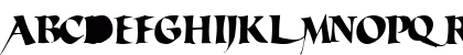 NormalBrush24 Regular Uppercase Preview