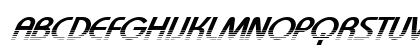 North Shore Bold Italic Uppercase Preview