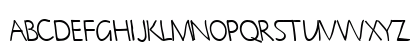 NotehandLefty Bold Uppercase Preview