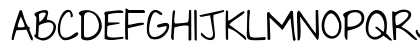 Nothing You Could Say Regular Uppercase Preview
