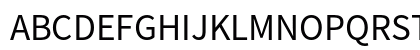 Noto Sans CJK SC Regular Regular Uppercase Preview