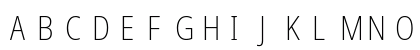 NotoSans Nerd Font Mono Regular Uppercase Preview