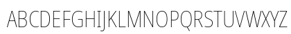 Noto Sans Cond Thin Regular Uppercase Preview