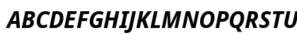 Noto Sans Disp Bold Italic Preview