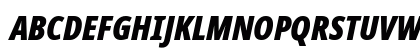 Noto Sans Disp Cond Blk Italic Uppercase Preview