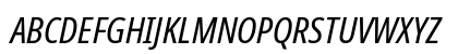 Noto Sans Disp Cond Italic Uppercase Preview