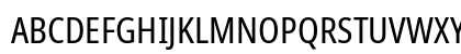 NotoSansDisplay Nerd Font Regular Uppercase Preview